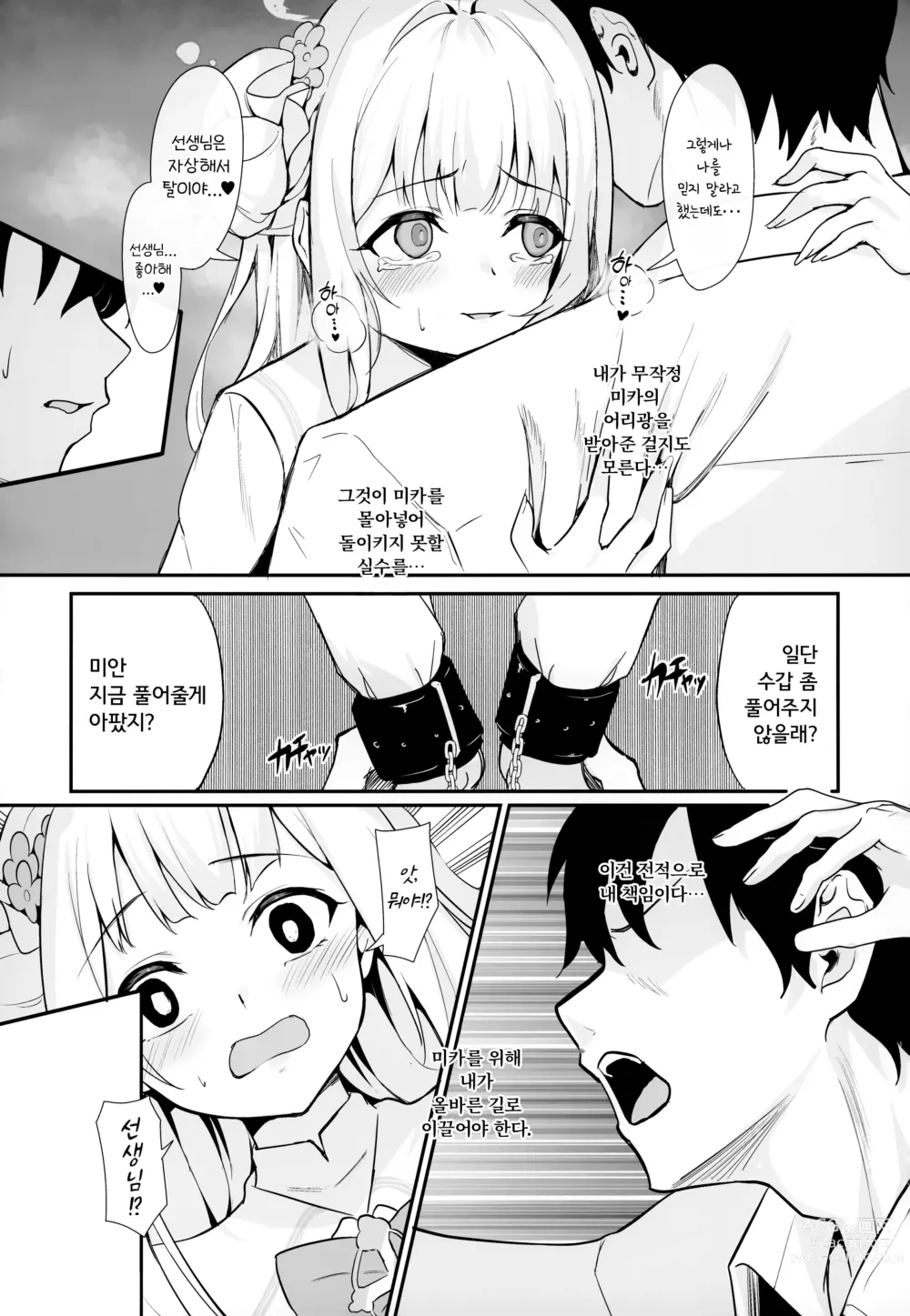Page 14 of doujinshi 미소노 구속