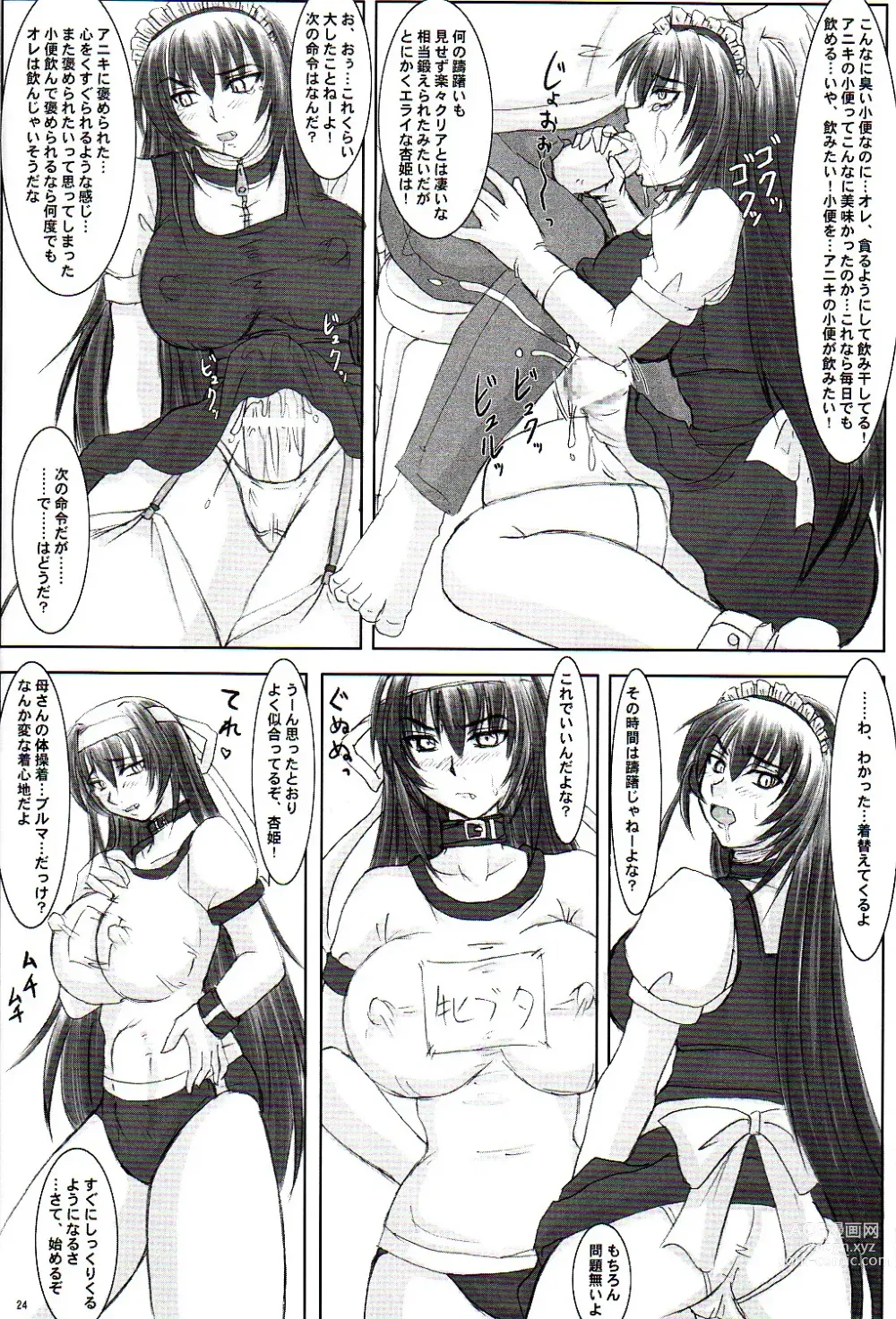 Page 24 of doujinshi Tatakae! Kyouhime-sama!!