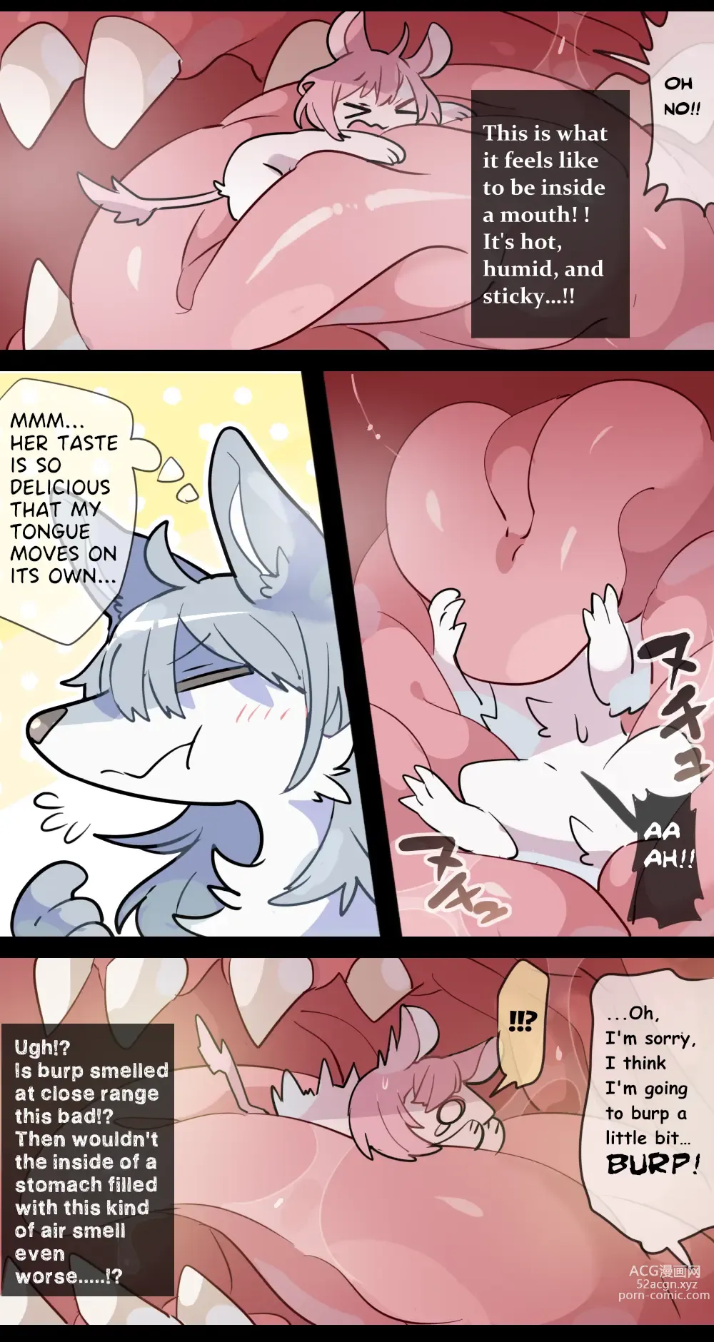 Page 3 of doujinshi Giant Wolf Girl VORE & GTS