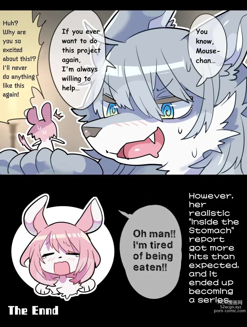 Page 8 of doujinshi Giant Wolf Girl VORE & GTS