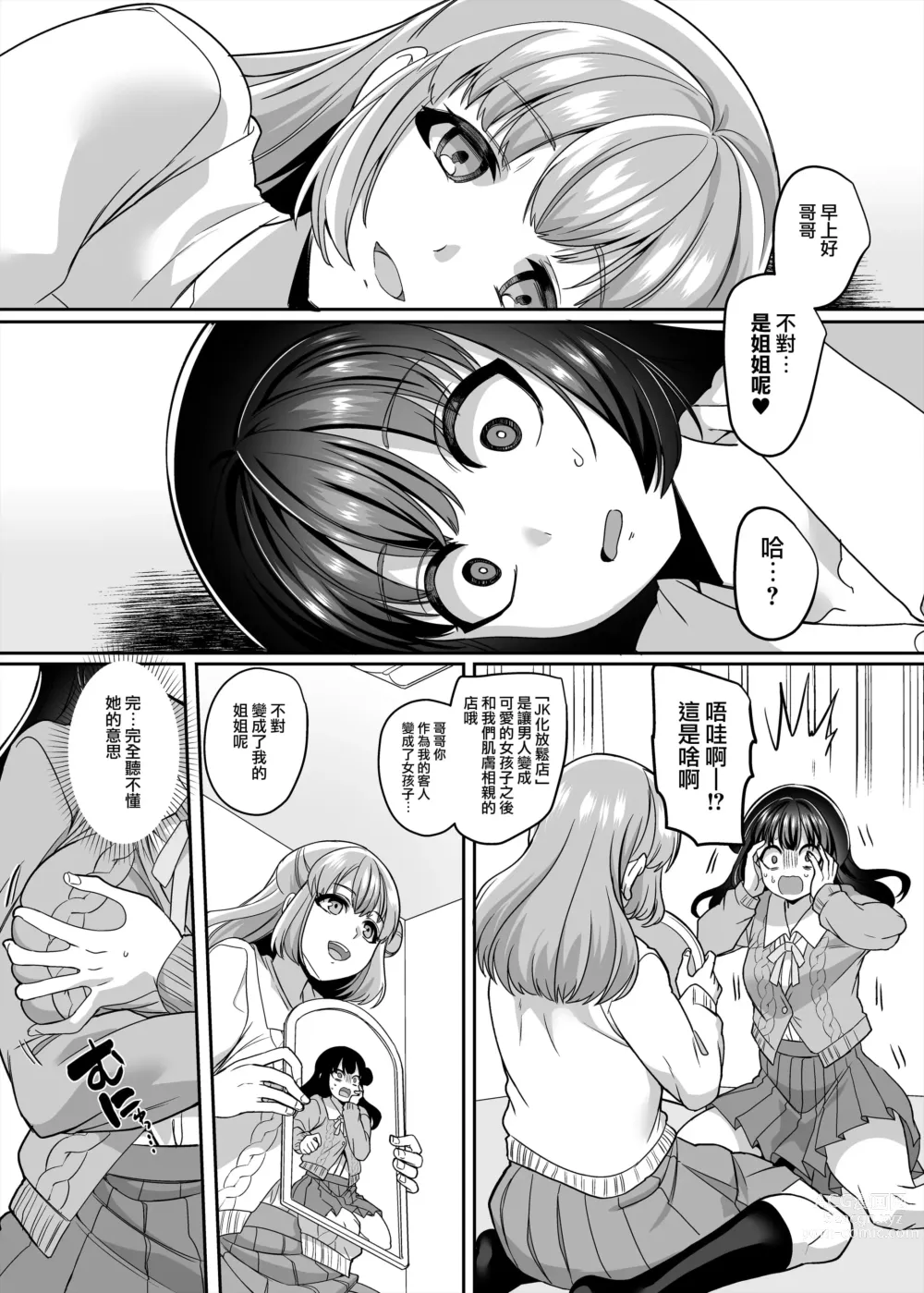 Page 8 of doujinshi JK-ka Refle 4