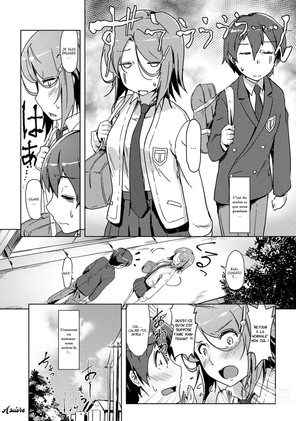 Page 101 of manga On a échangé nos corps après avoir baisé ?! Ch. 1-5