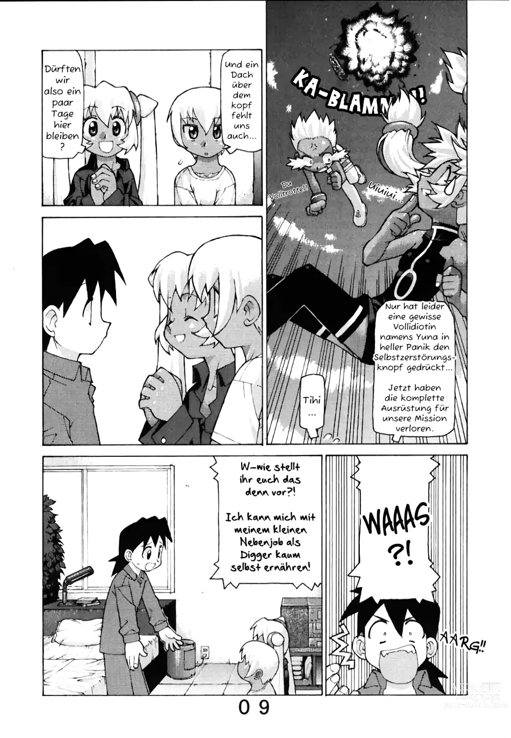Page 10 of doujinshi Black Or White?
