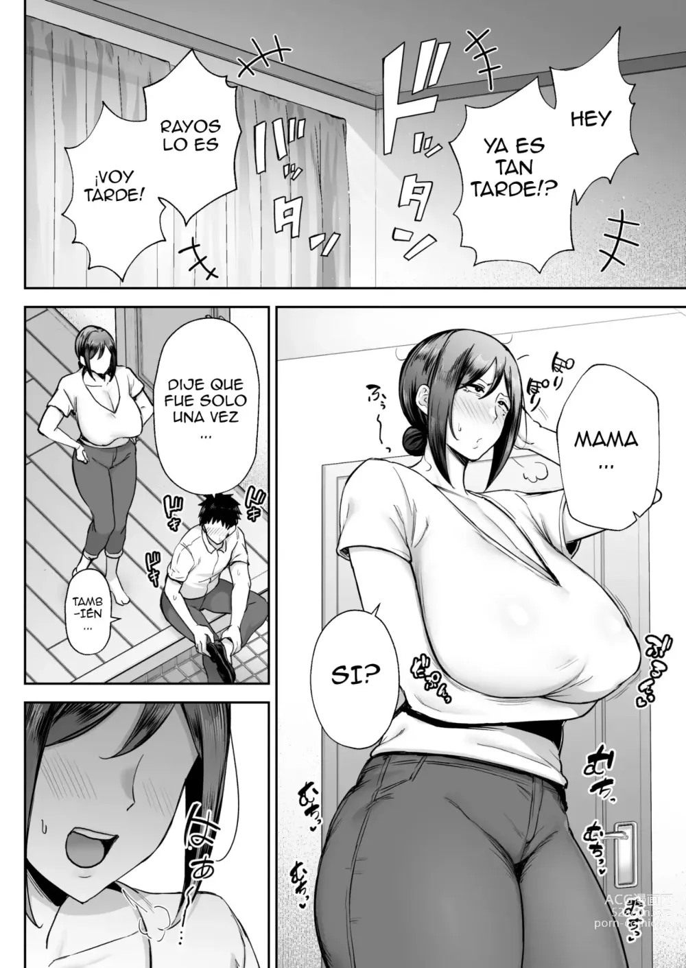 Page 45 of doujinshi Ichiban midjikade ero i mesu Miyuki 〜 hahadakedo, shiko saru musuko ni komattemasu