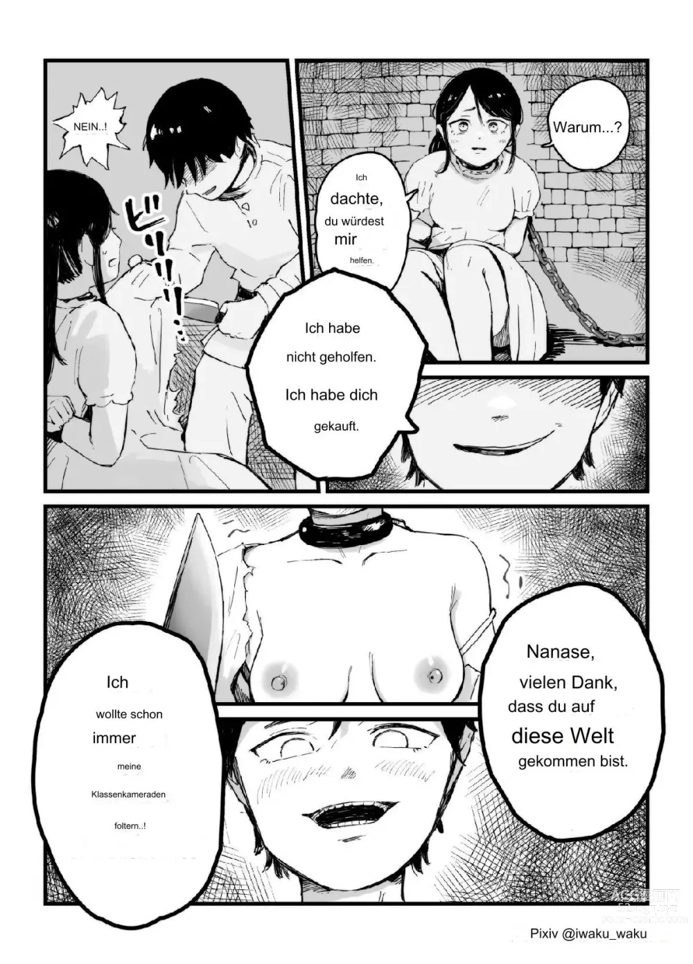 Page 9 of doujinshi Isekai JK Afterwards Deusch