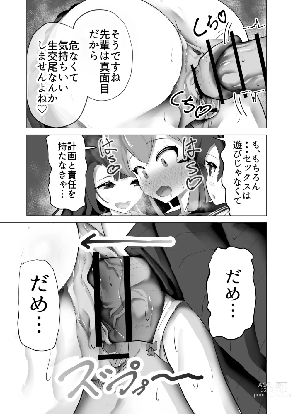Page 20 of doujinshi Onnanoko nara Chinpo Haete mo Irojikake ni Maketari Shimasen yo ne?