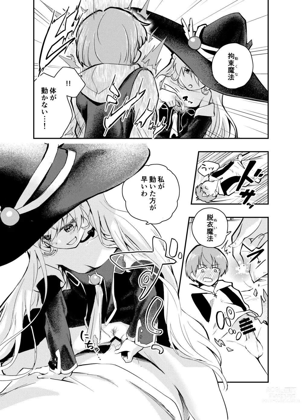 Page 7 of doujinshi Wagamama  Majo to  Shasei Kinshi Seikatsu