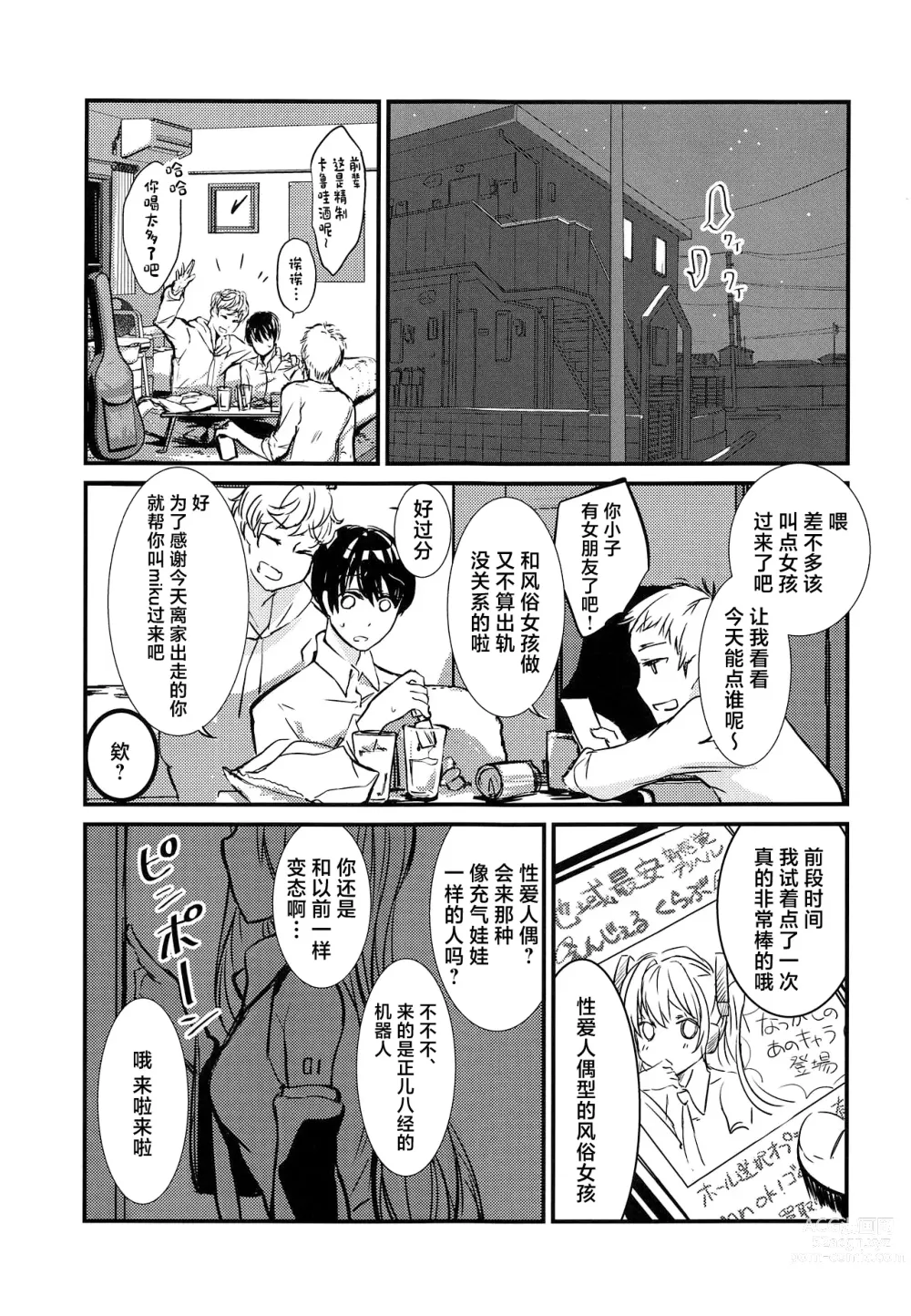 Page 2 of doujinshi Natsu no Hatsune