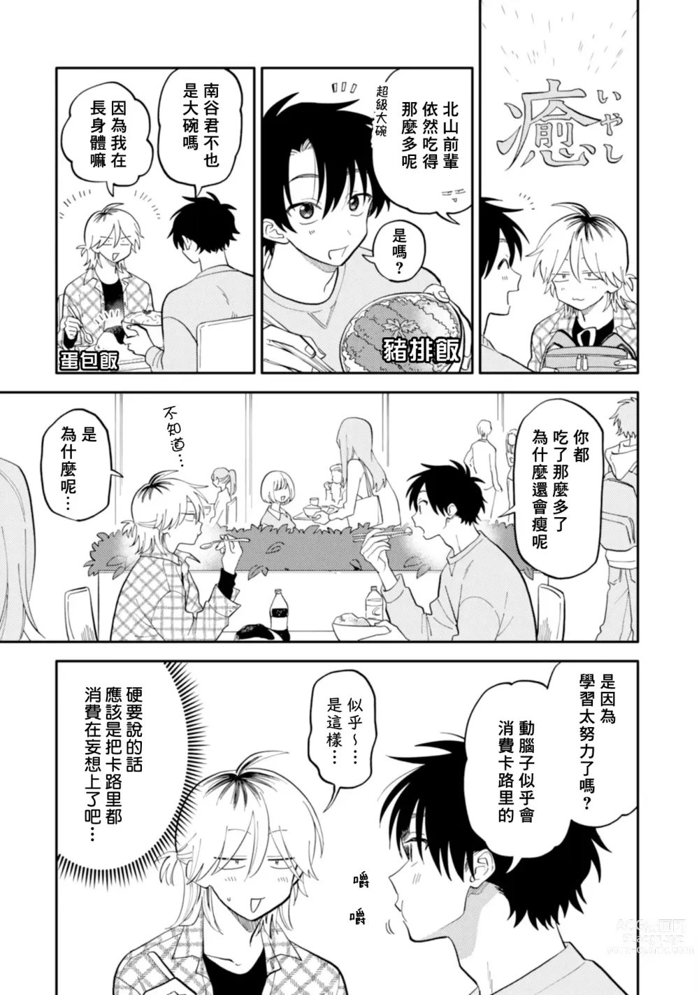 Page 63 of manga 北山君与南谷君 2