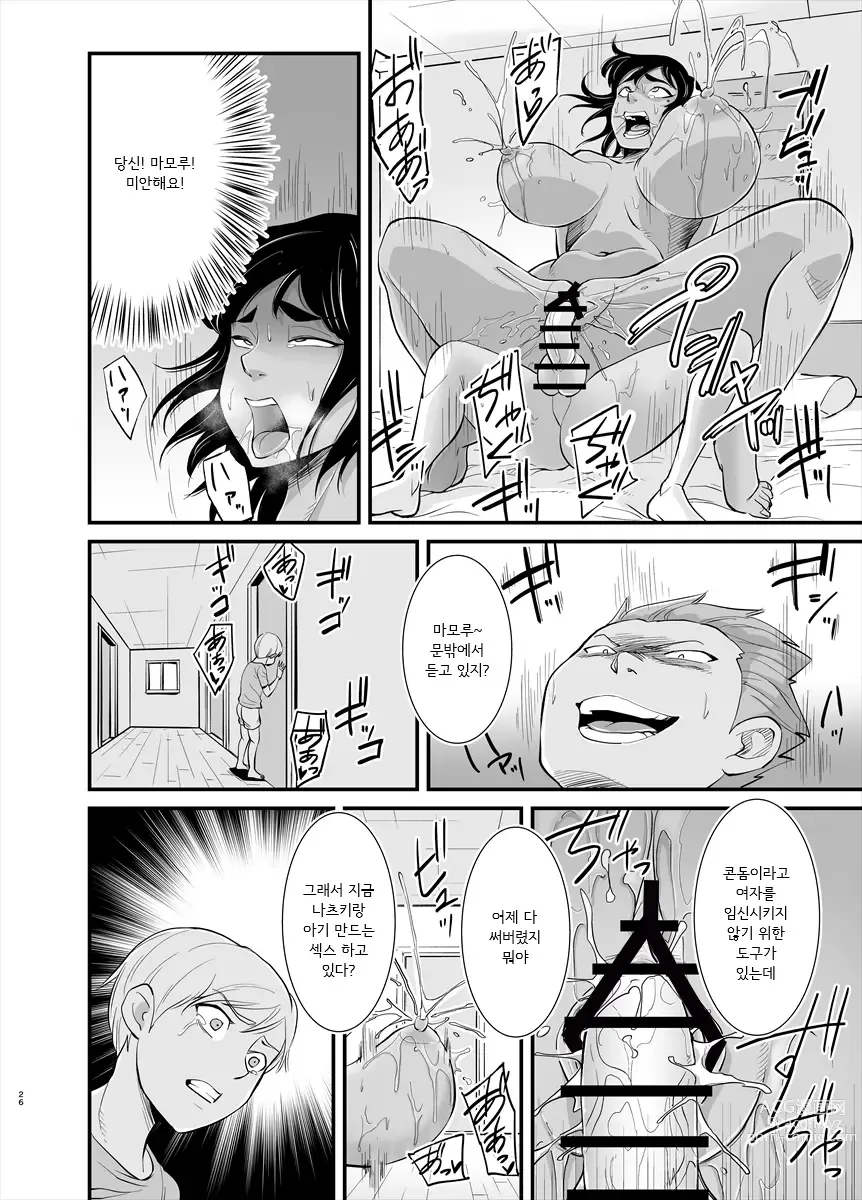 Page 27 of doujinshi 엄마는 사실...