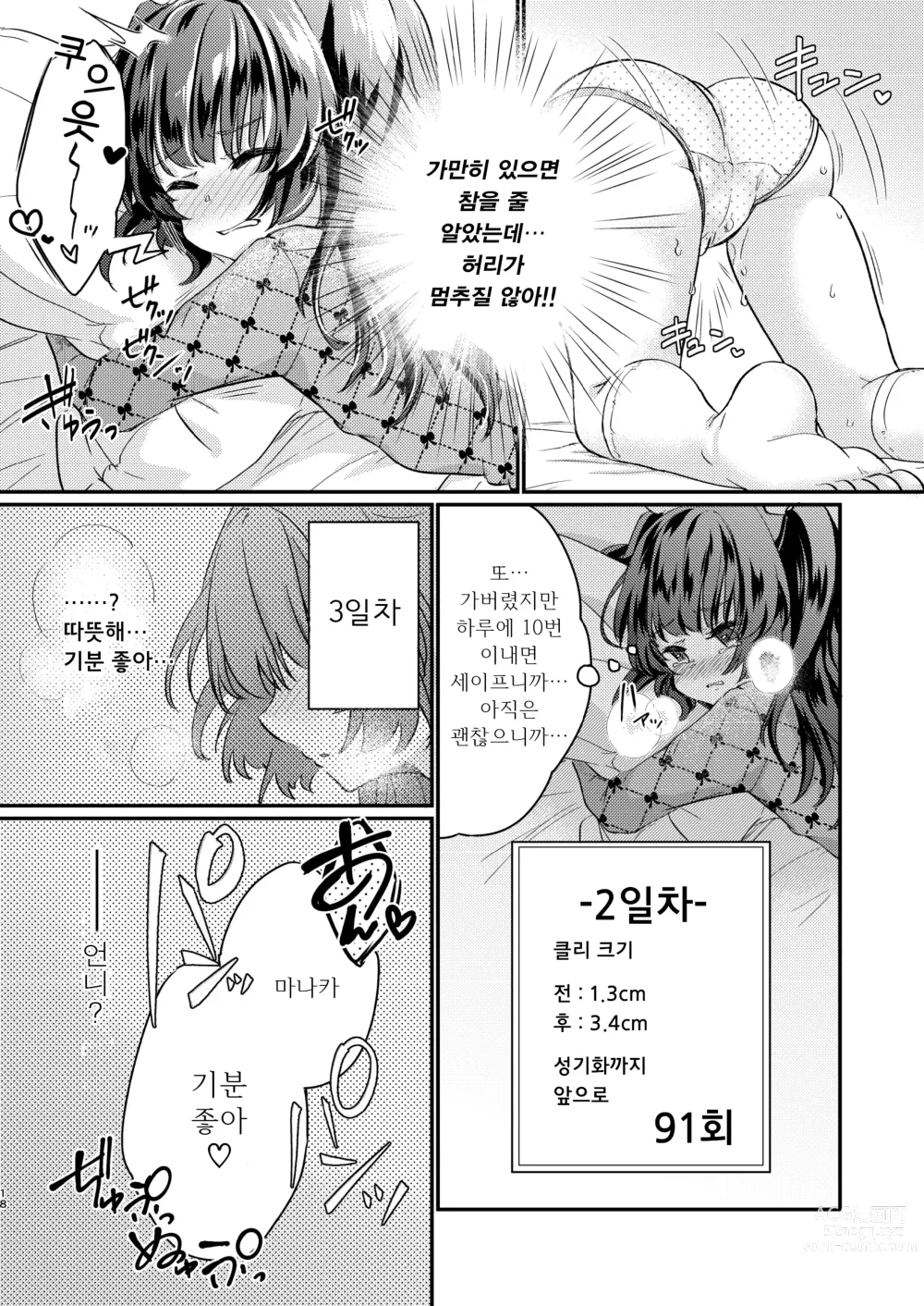 Page 19 of doujinshi 츤데레 여동생 창녀 개조 계획