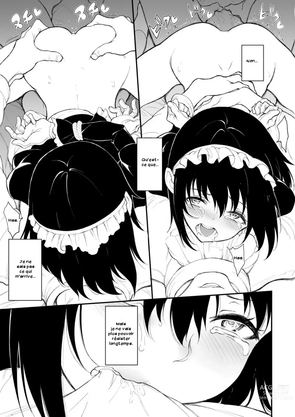 Page 23 of doujinshi Maid Kyouiku. 2 -Botsuraku Kizoku Rurikawa Tsubaki-