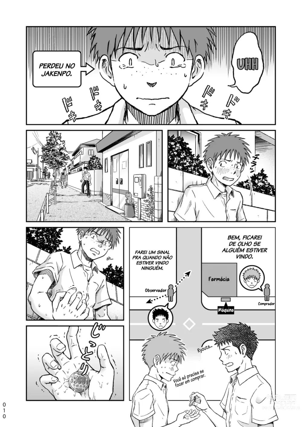 Page 10 of doujinshi Condom o Kai ni Iku.