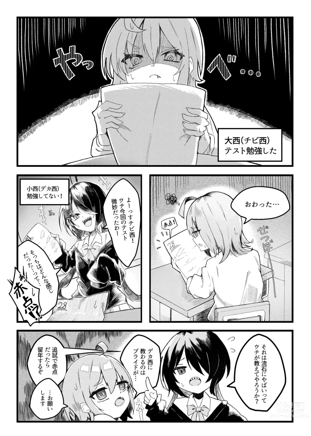 Page 2 of doujinshi Konishi to Onishi