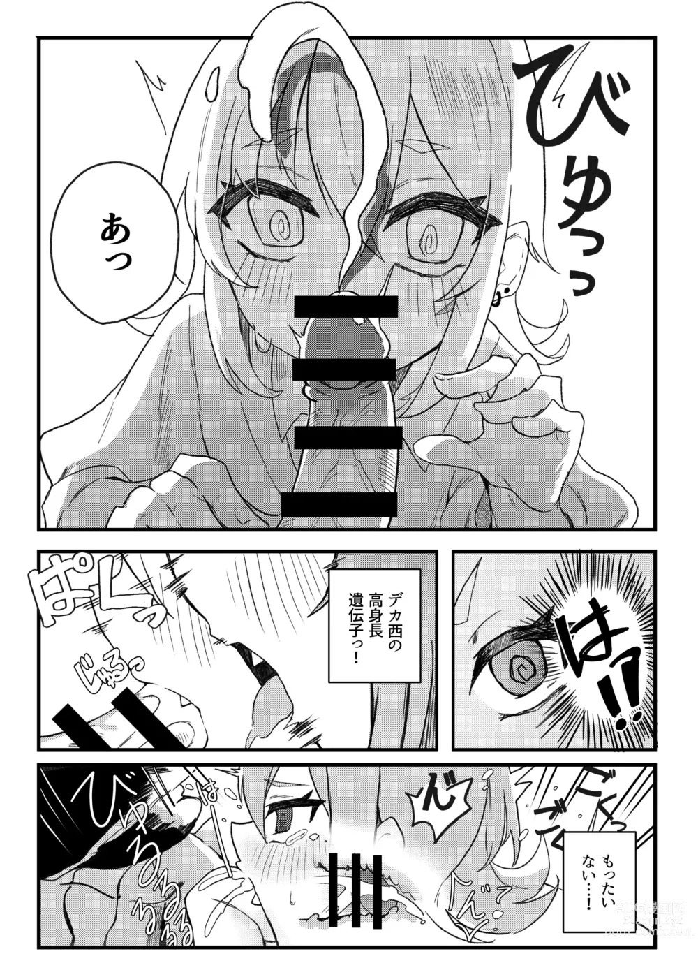 Page 9 of doujinshi Konishi to Onishi
