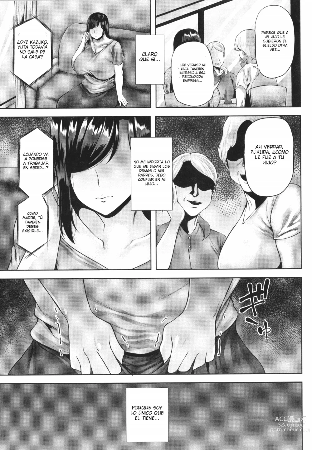 Page 3 of manga Shared Fall: Mother-Son Incest