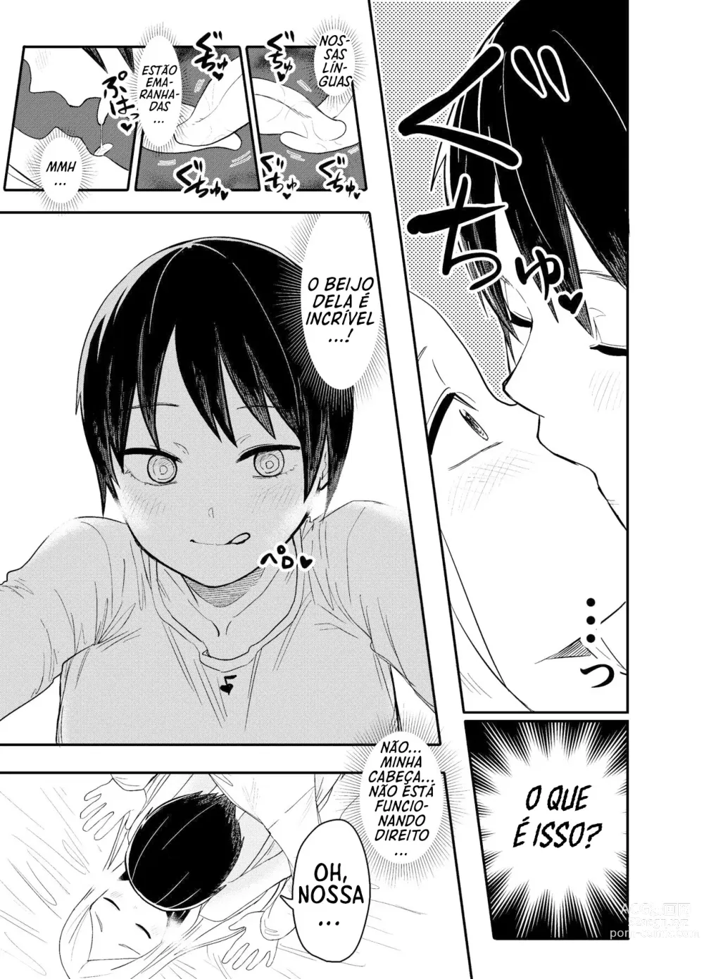 Page 11 of doujinshi Colegial lésbica pervertida provoca a succubus loli