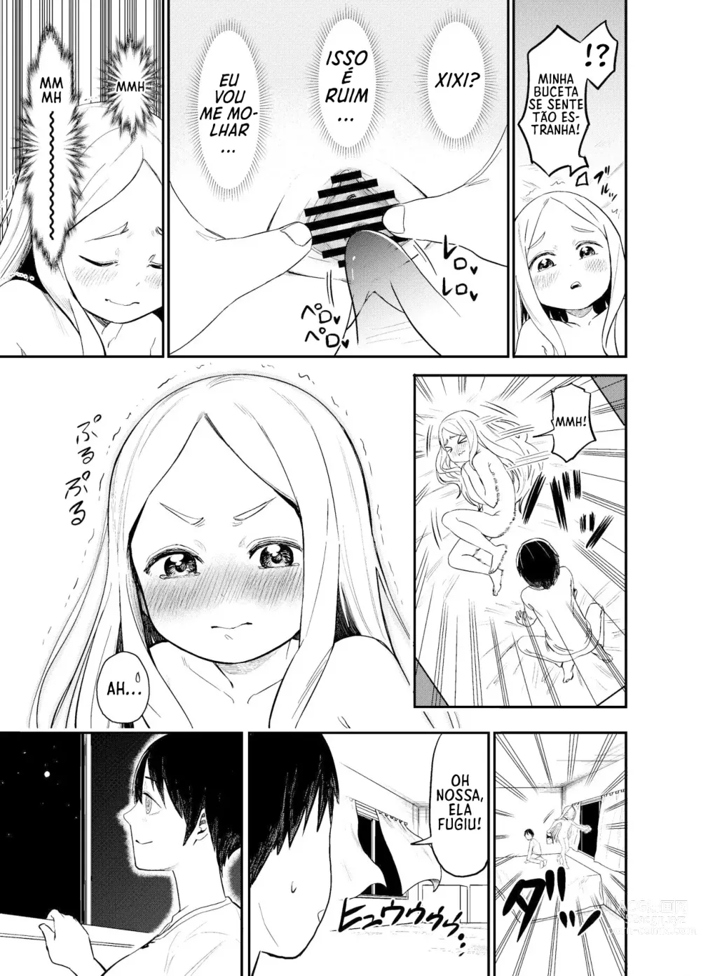 Page 17 of doujinshi Colegial lésbica pervertida provoca a succubus loli