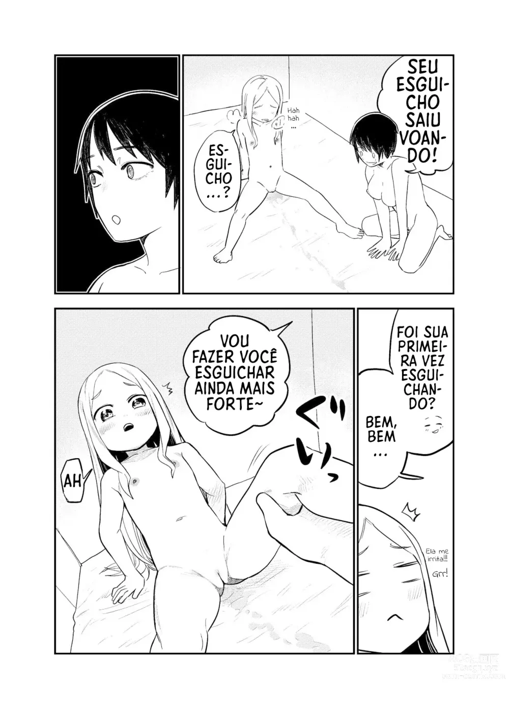 Page 37 of doujinshi Colegial lésbica pervertida provoca a succubus loli