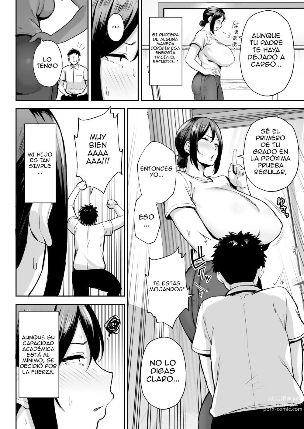 Page 7 of doujinshi La mujer más íntima y erótica, Miyuki. Soy madre, pero tengo problemas con mi hijo