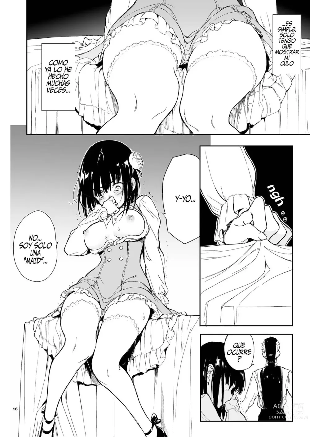 Page 16 of doujinshi Educación de una maid 5 -La aristócrata caída Rurikawa Tsubaki-