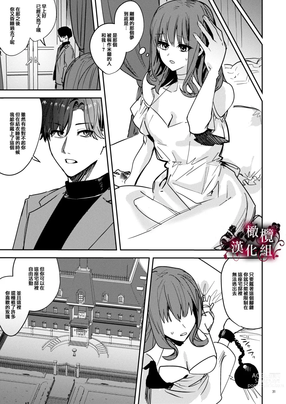 Page 32 of doujinshi 病娇吸血鬼对我执着的爱