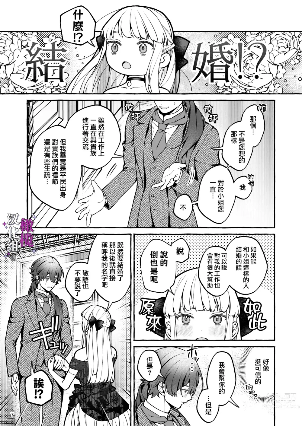Page 7 of doujinshi 断罪反派千金和原傭人的婚約
