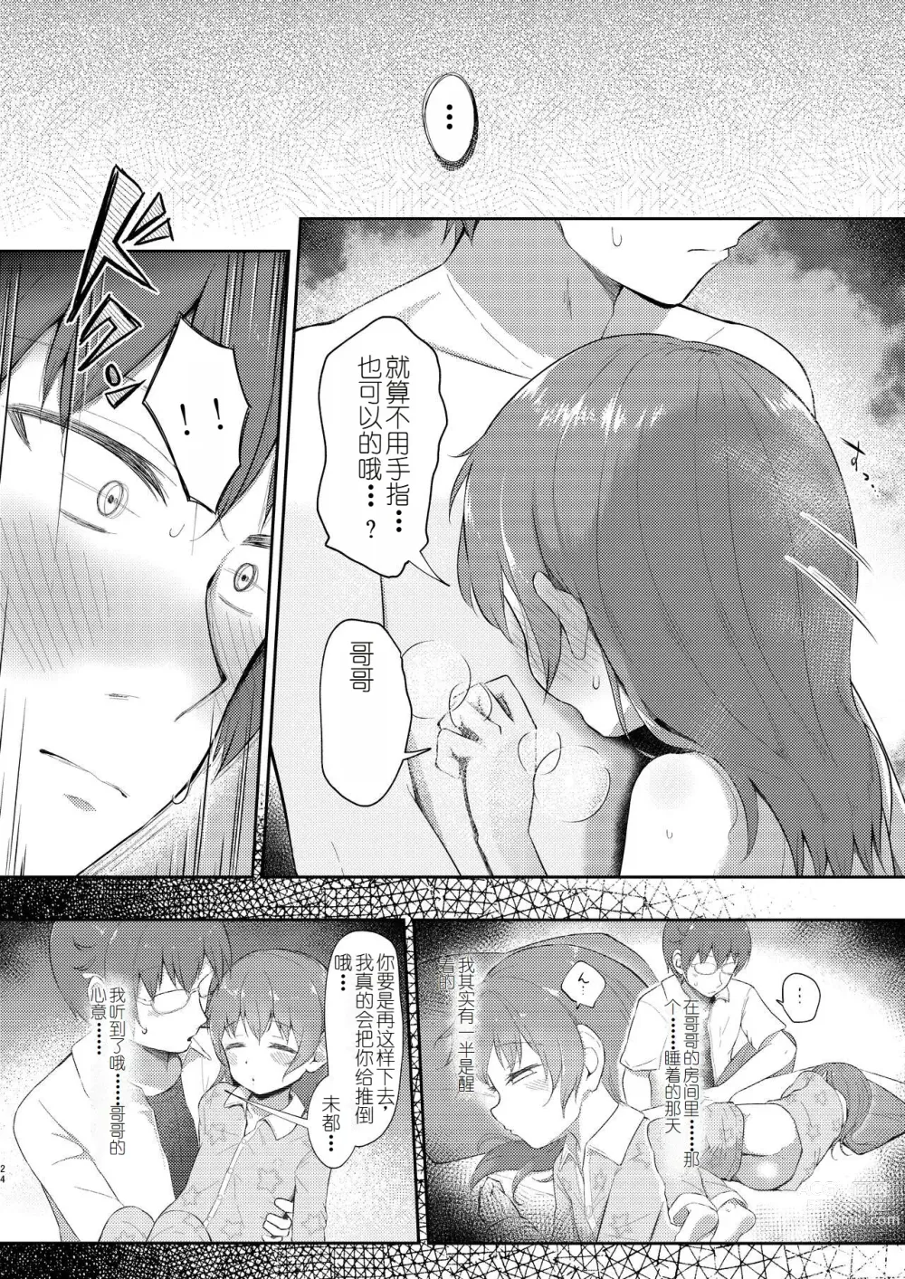 Page 24 of doujinshi Imouto-chan wa Arawaretai!! 5