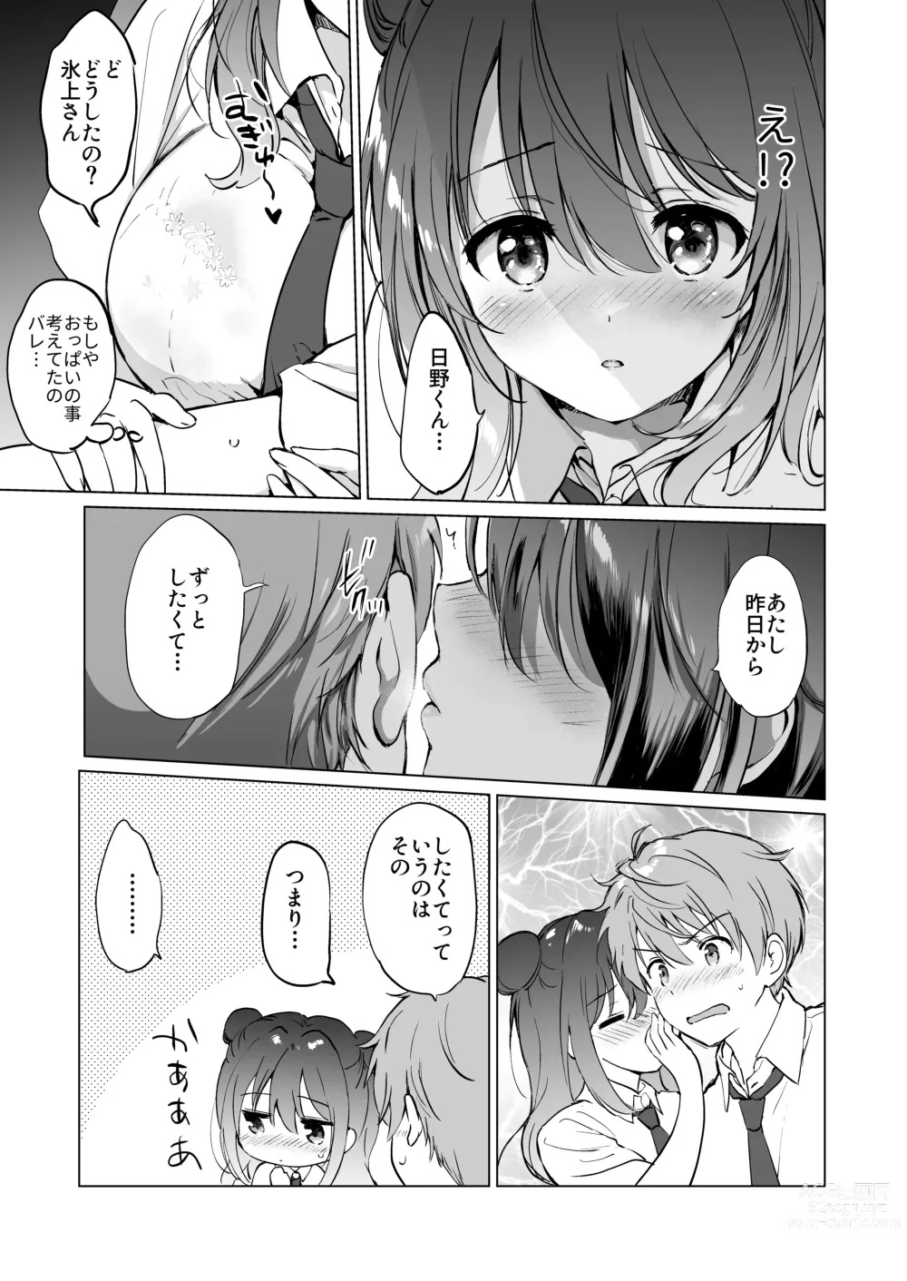 Page 12 of doujinshi Kanojo no Netsu de Toroketai