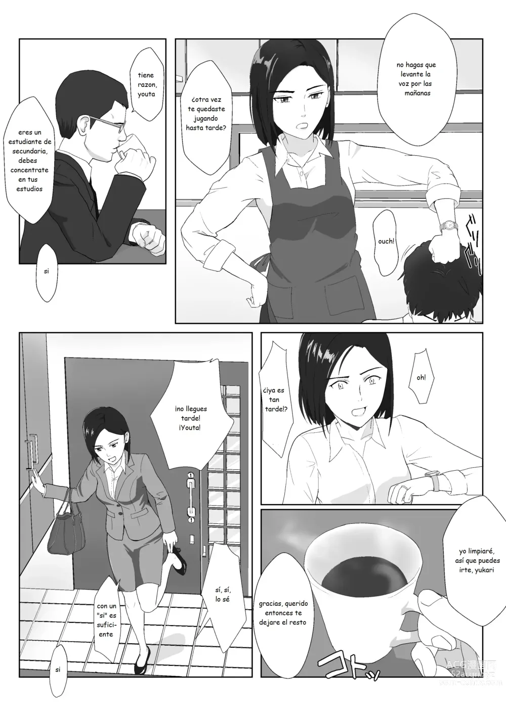 Page 3 of doujinshi BariCare Kaa-san ga DQN ni Netorareta Vol.1
