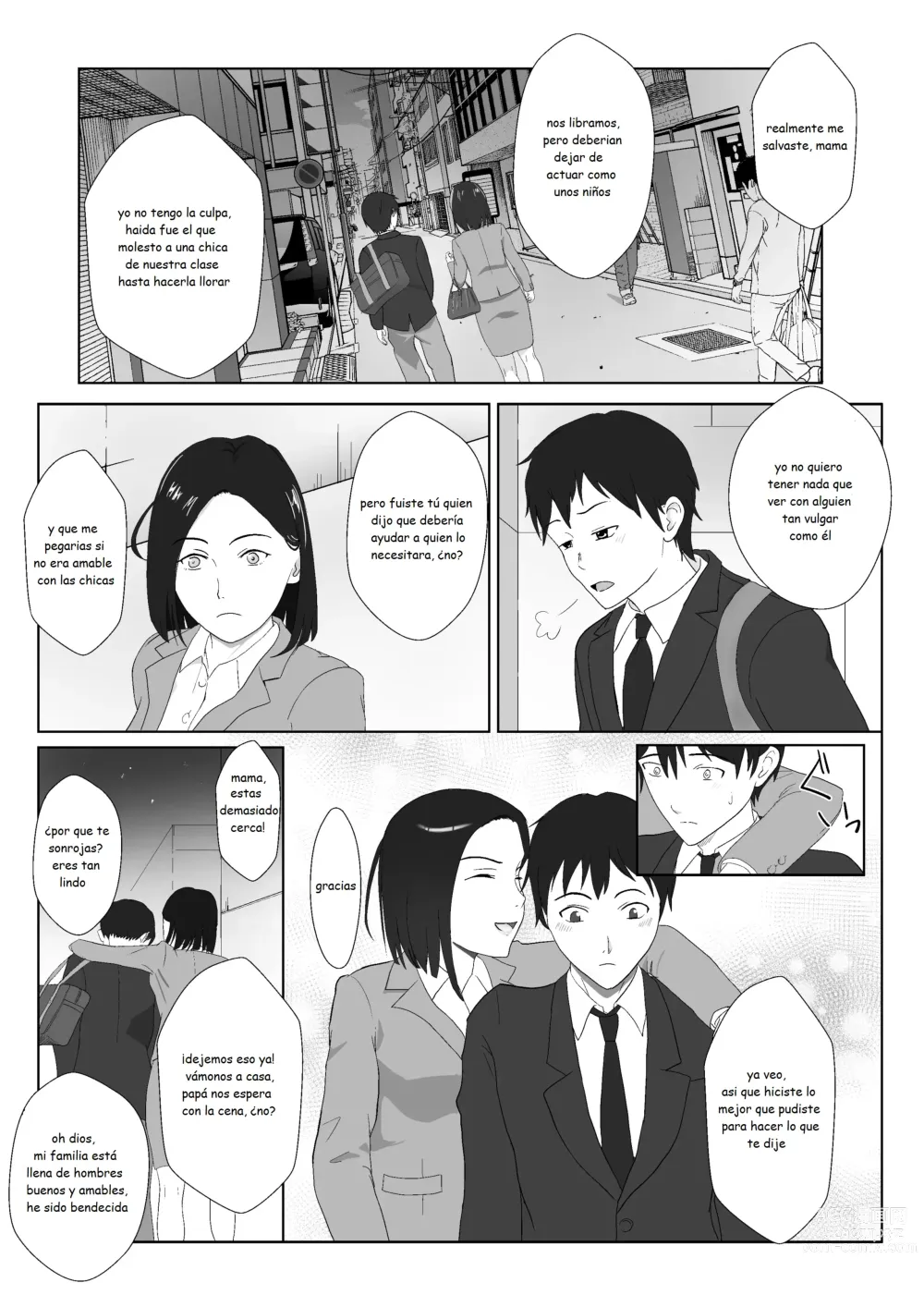 Page 7 of doujinshi BariCare Kaa-san ga DQN ni Netorareta Vol.1