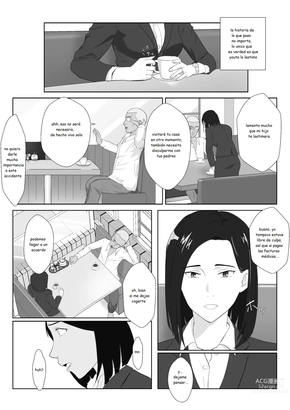 Page 9 of doujinshi BariCare Kaa-san ga DQN ni Netorareta Vol.1