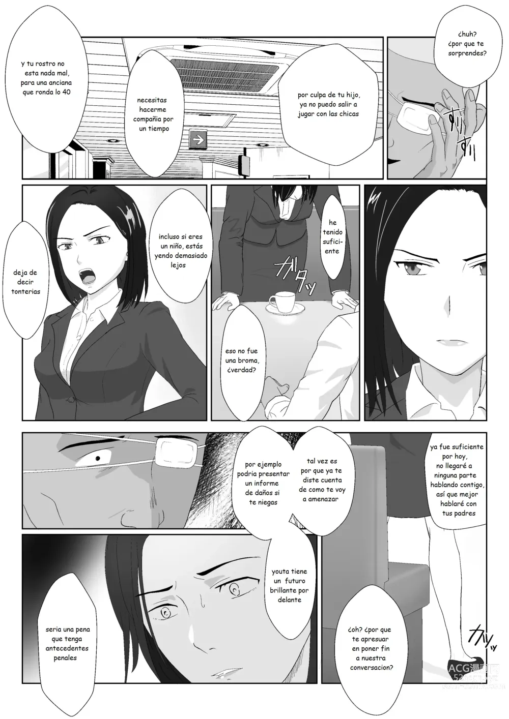 Page 10 of doujinshi BariCare Kaa-san ga DQN ni Netorareta Vol.1