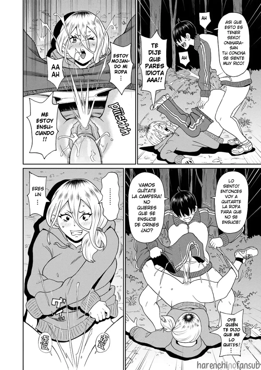Page 14 of manga Yankee Cobarde Onihara-san (decensored)