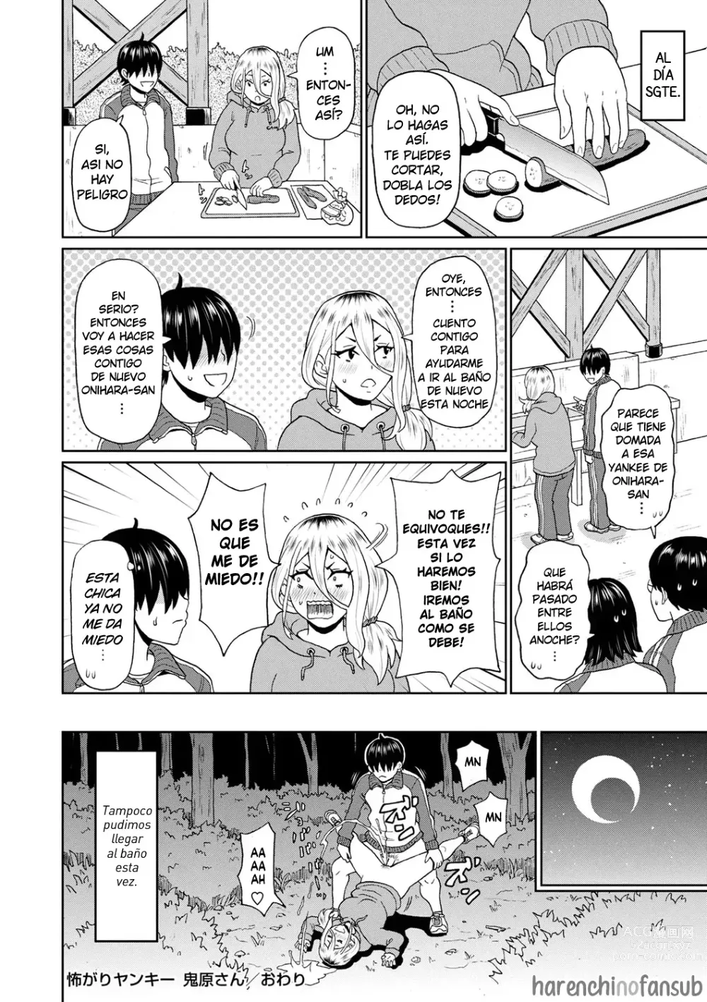 Page 24 of manga Yankee Cobarde Onihara-san (decensored)