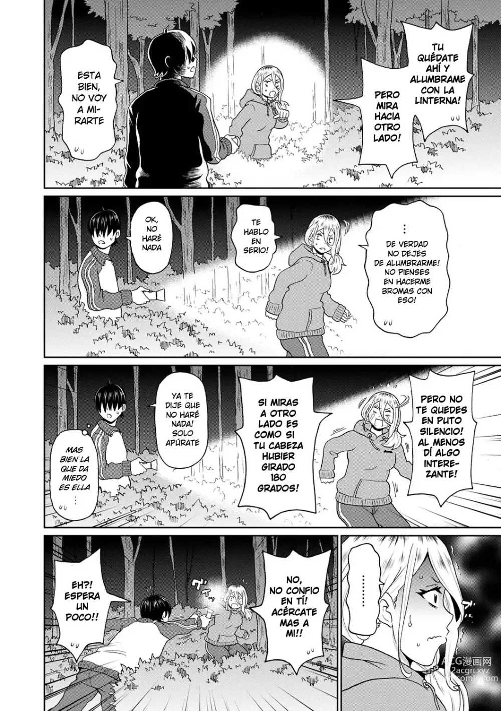 Page 4 of manga Yankee Cobarde Onihara-san (decensored)