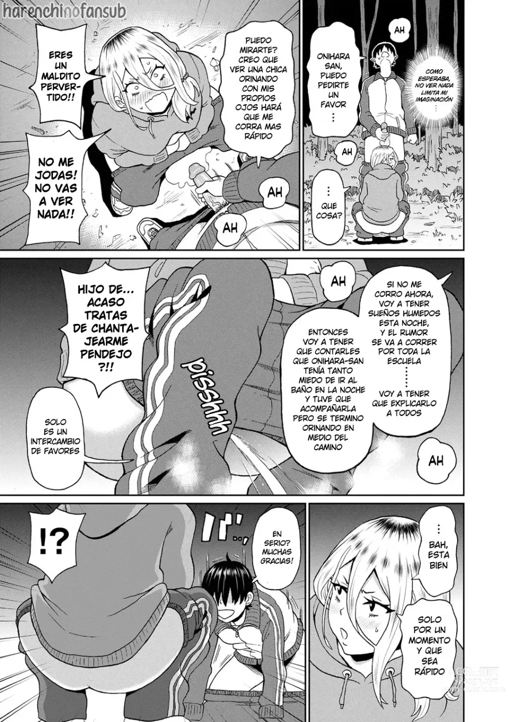 Page 9 of manga Yankee Cobarde Onihara-san (decensored)