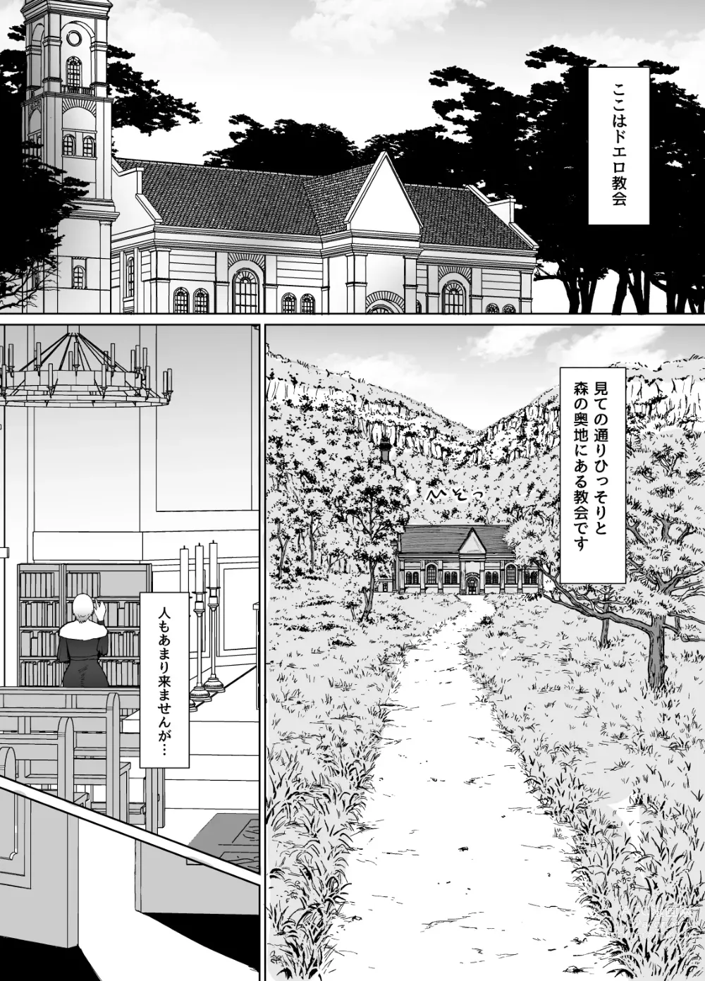 Page 2 of doujinshi 糸目でデカケツで絶対に孕まないオナホシスター