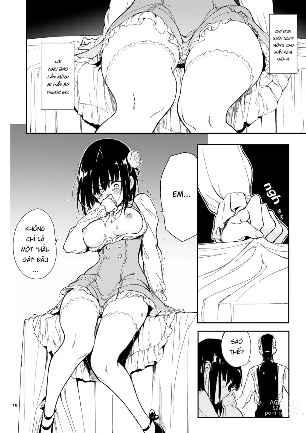 Page 40 of doujinshi Maid Kyouiku: Botsuraku Kizoku Rurikawa Tsubaki (Vietnamese) 4-6