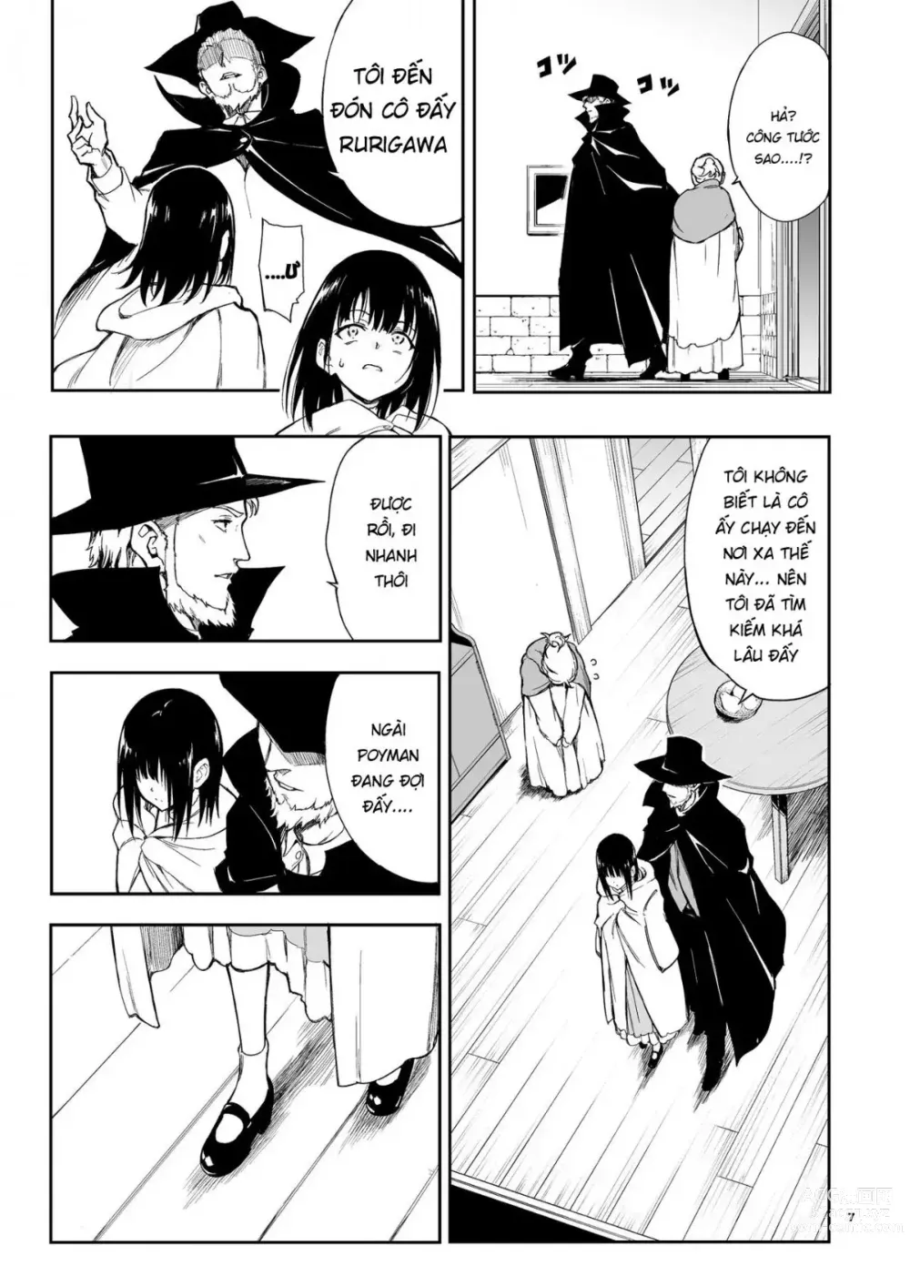 Page 57 of doujinshi Maid Kyouiku: Botsuraku Kizoku Rurikawa Tsubaki (Vietnamese) 4-6