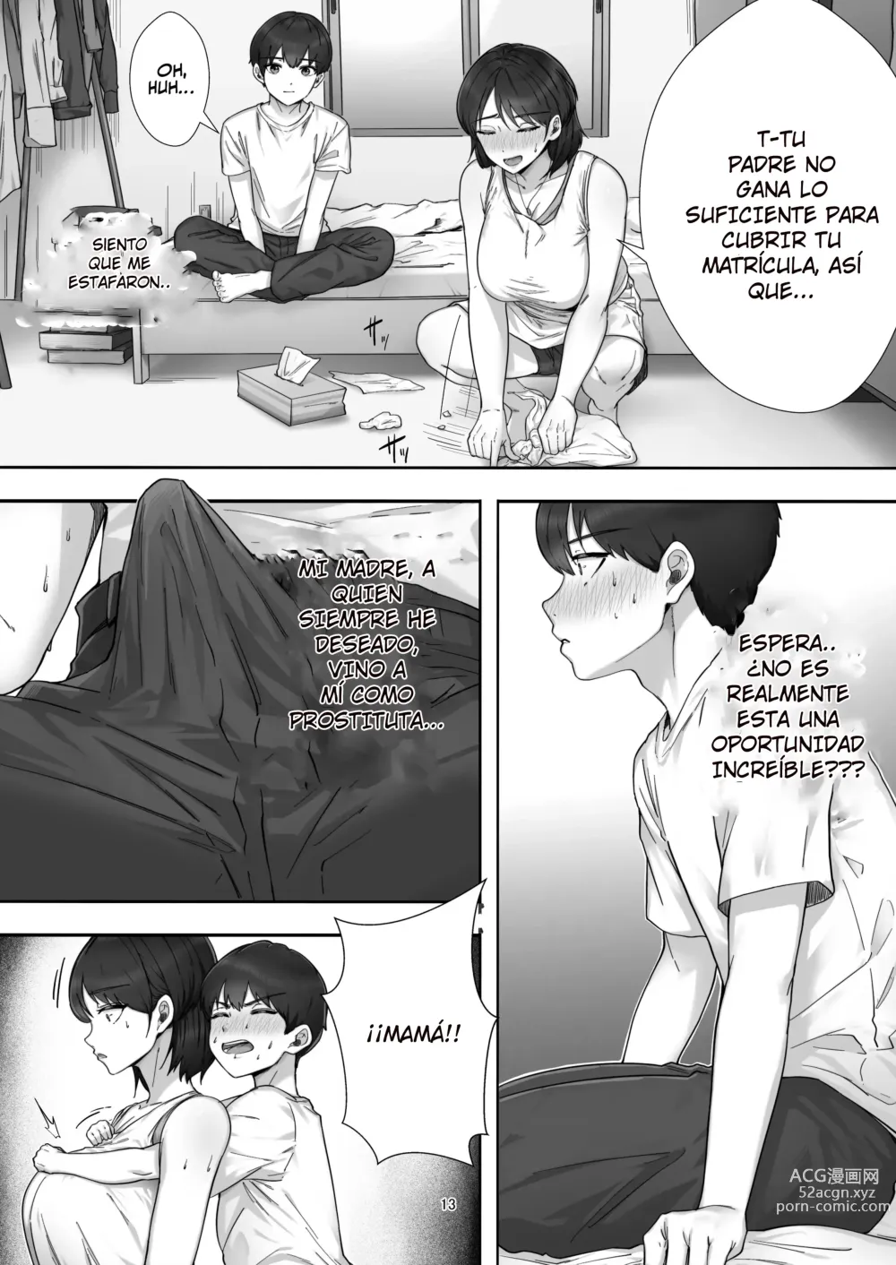 Page 11 of doujinshi When I Ordered a Call Girl My Mom Actually Showed Up