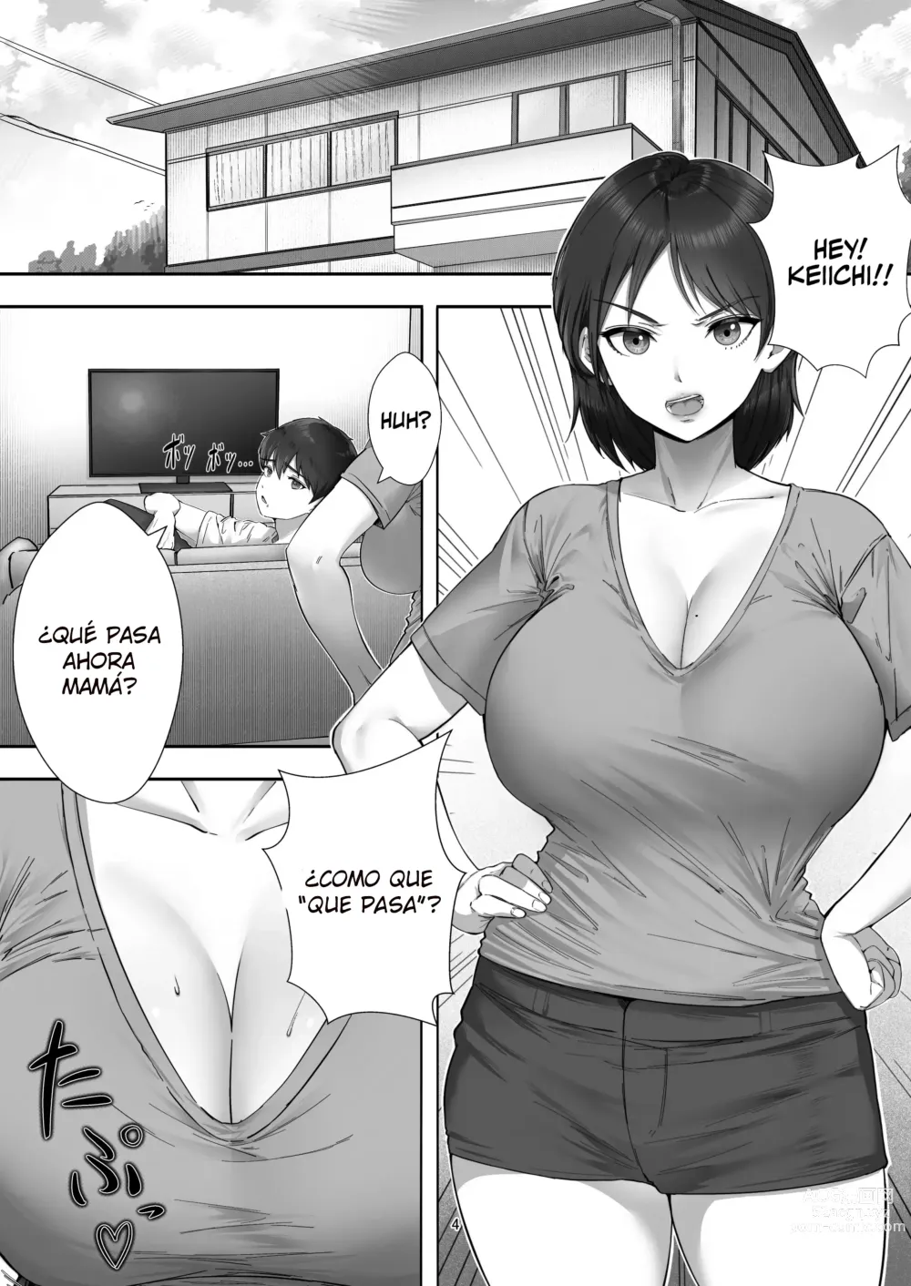 Page 3 of doujinshi When I Ordered a Call Girl My Mom Actually Showed Up