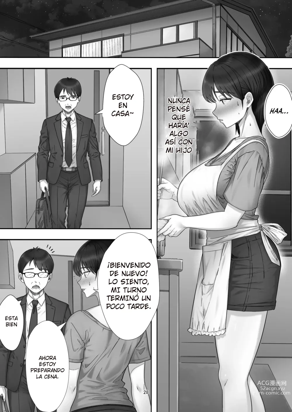 Page 26 of doujinshi When I Ordered a Call Girl My Mom Actually Showed Up