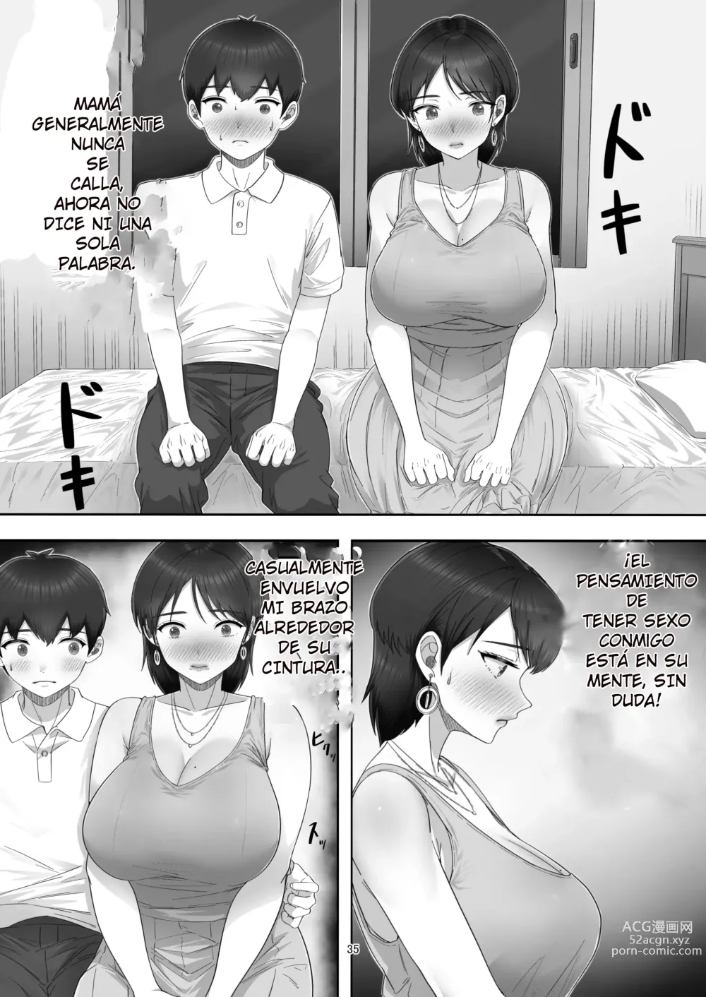 Page 33 of doujinshi When I Ordered a Call Girl My Mom Actually Showed Up