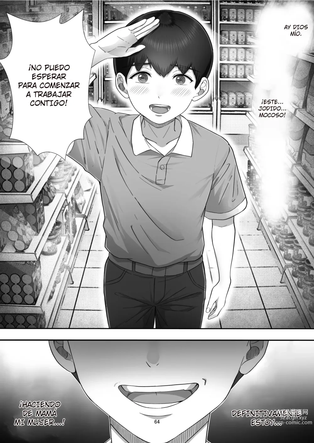 Page 62 of doujinshi When I Ordered a Call Girl My Mom Actually Showed Up