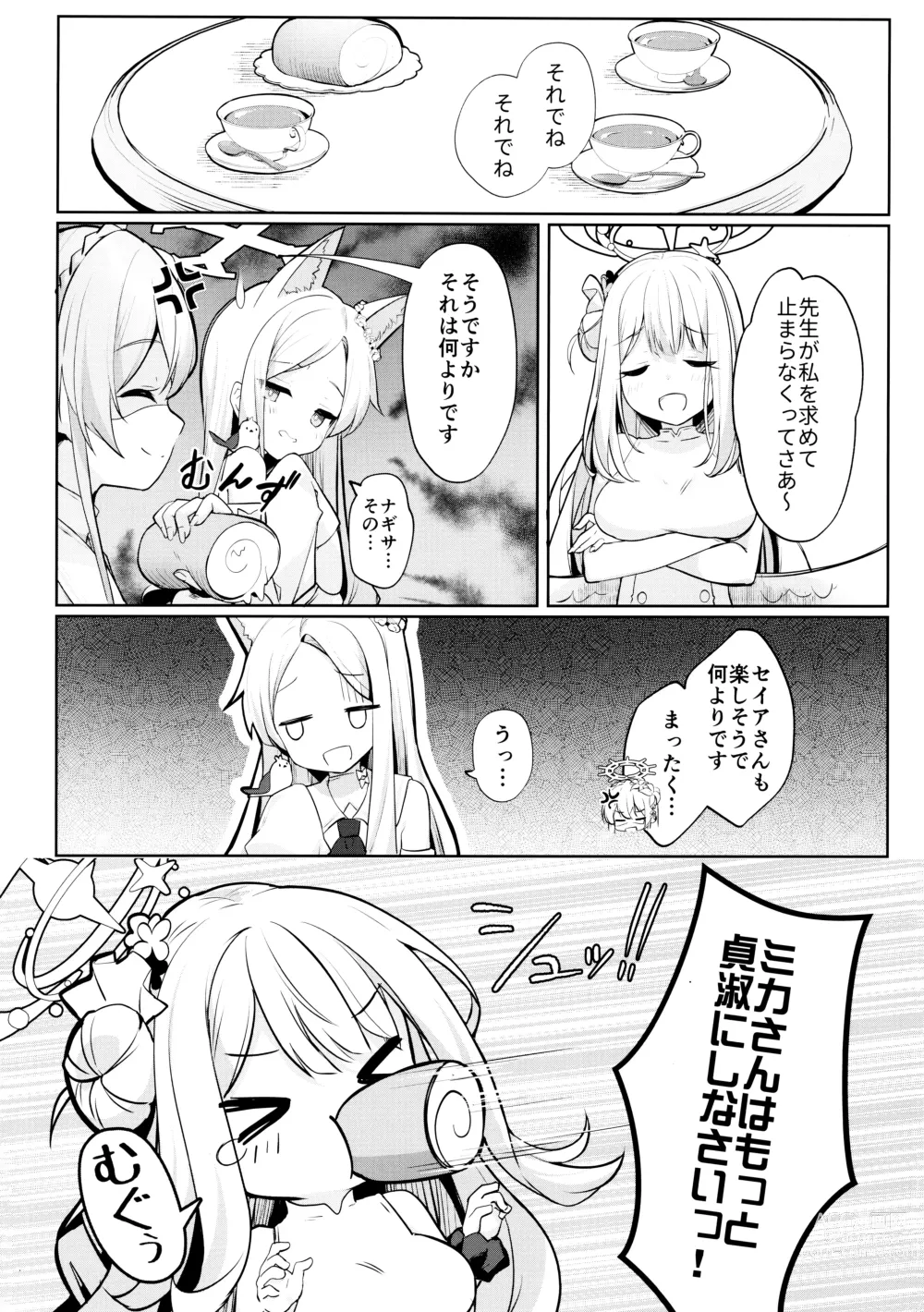 Page 23 of doujinshi Futarai wa Kanbi na Yoru no Hihou