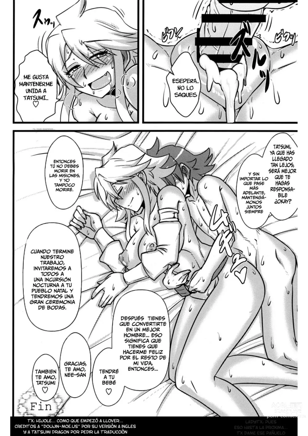 Page 23 of doujinshi Zoku Nee-san Route o Kill