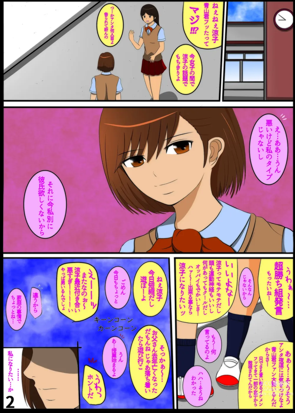 Page 2 of doujinshi 暴君と化した引きこもりの弟に支配される母と姉