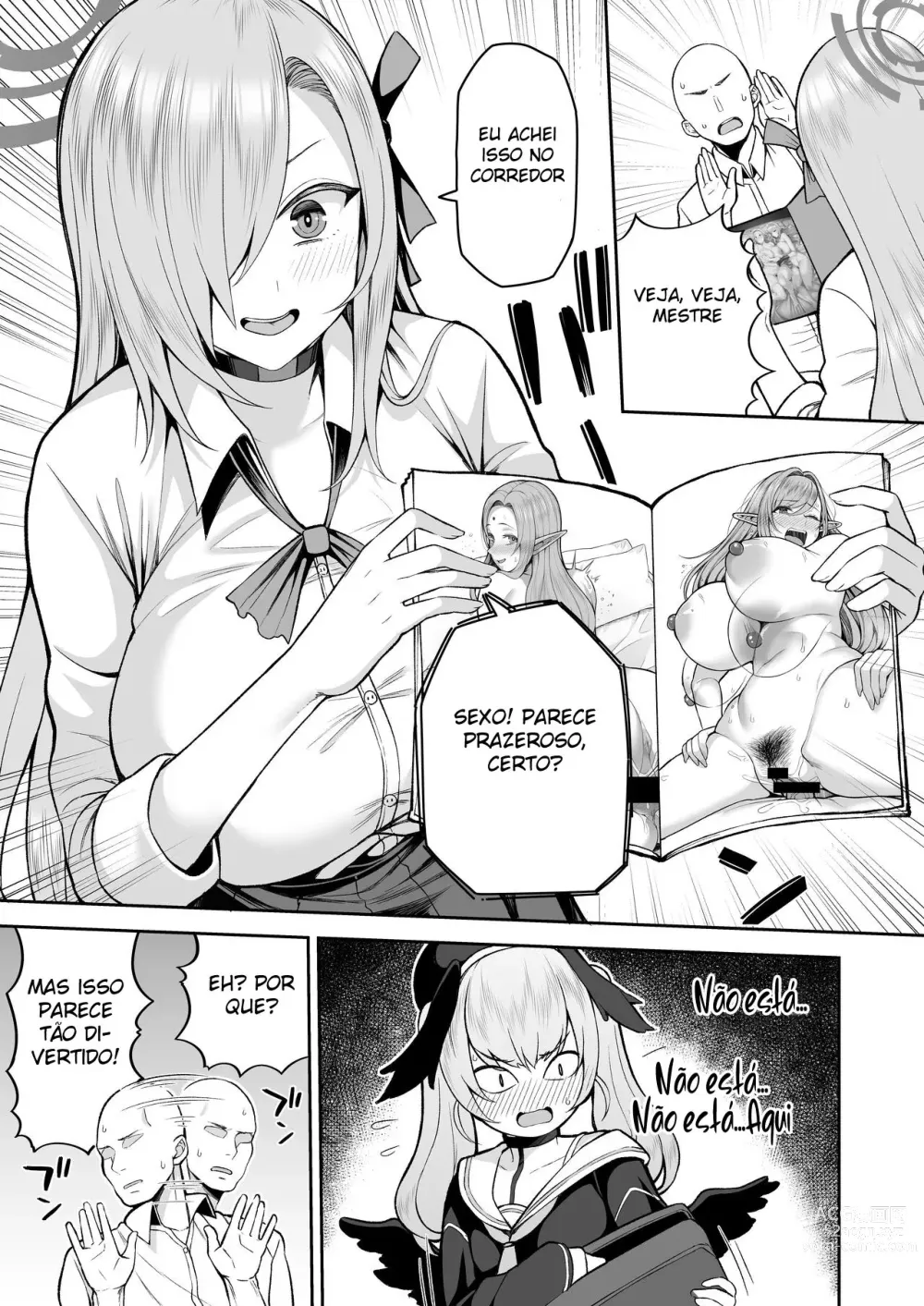 Page 4 of doujinshi Oshiete