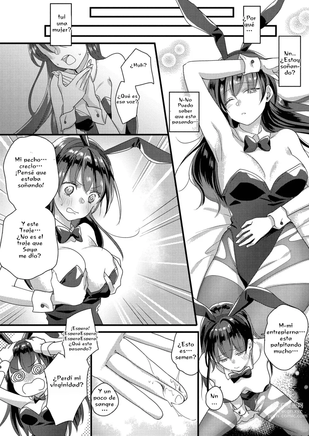 Page 24 of doujinshi Haru to Sana ～Cosplay de Tsunagatta Koi～